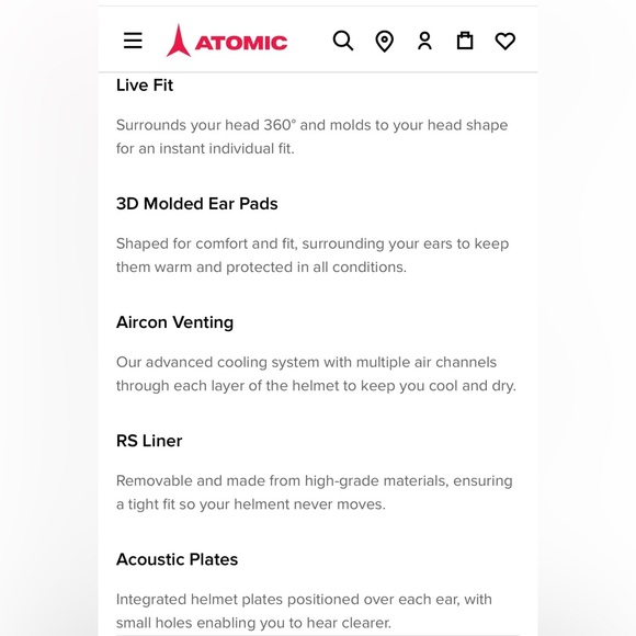 ATOMIC
Redster Mikaela Junior Helmet - Blue - M/L - Picture 4 of 14